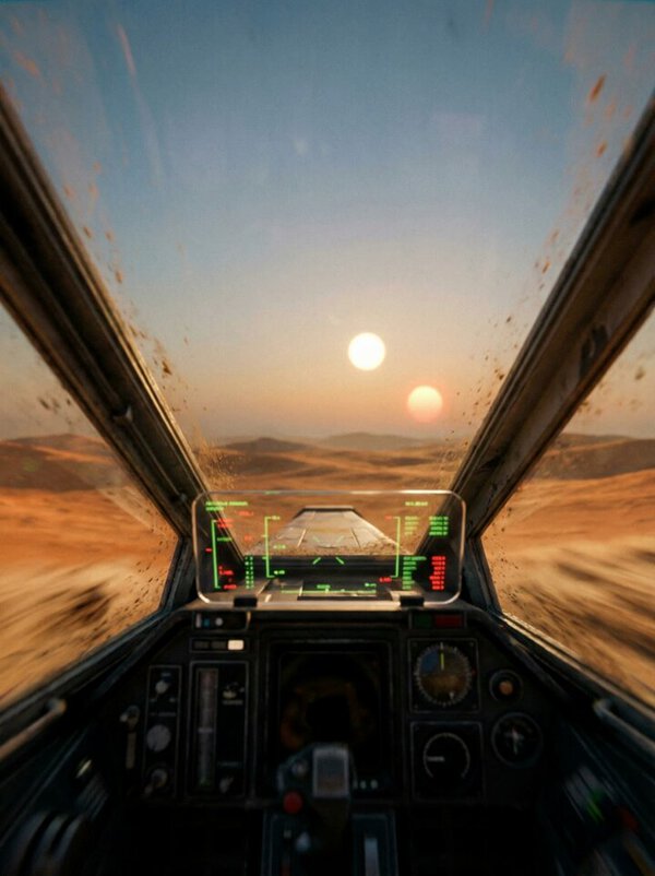 Star Wars X-Wing Pilot Escape