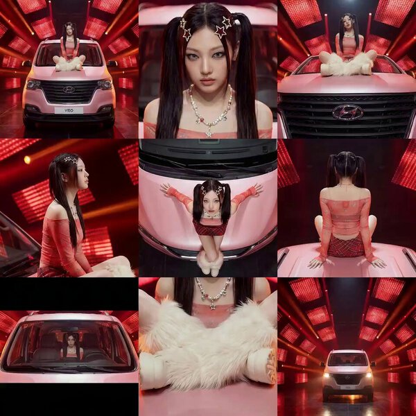 Y2K Pop Style MV Scene