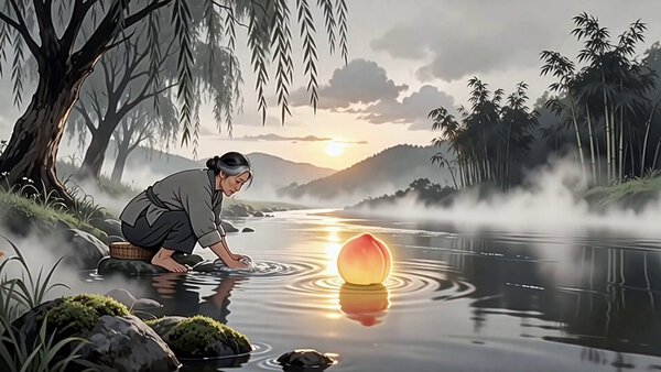 Anime Peach Origin Story