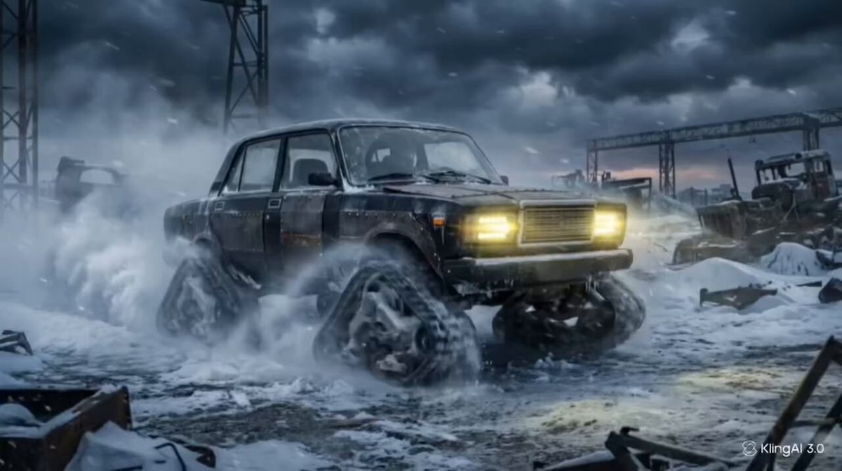 Post Apocalyptic Monster Truck