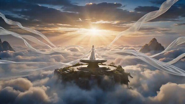 Fairy Descending in Eastern Fantasy