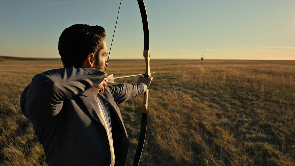 Realistic Cinematic Archery Scene