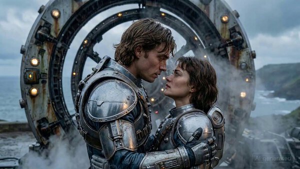 Sci-Fi Romance Love Scene Seedance 2.0