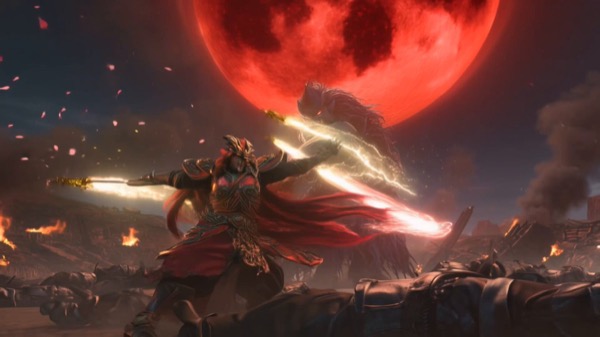 Epically Detailed Anime Battle Sequence