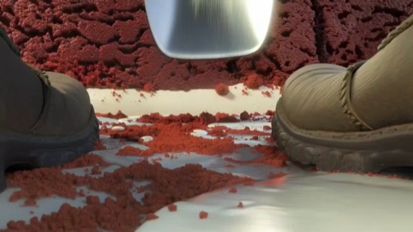 Hyper-Realistic Red Velvet Cake Ascent