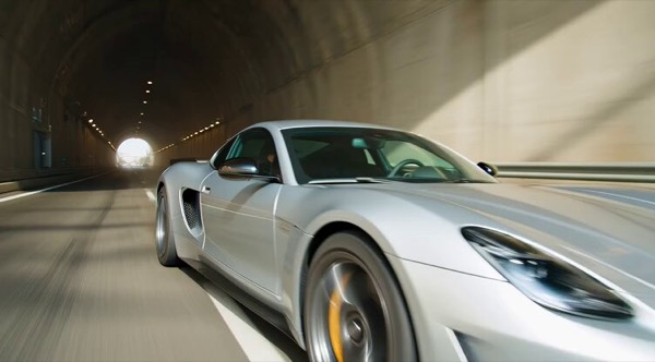 Grok Hypercar Tunnel Chase