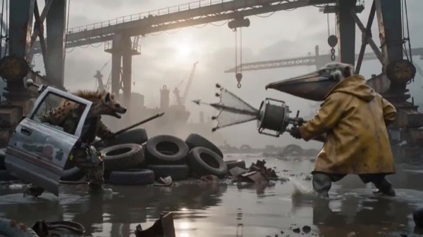 Industrial Shipyard Battle