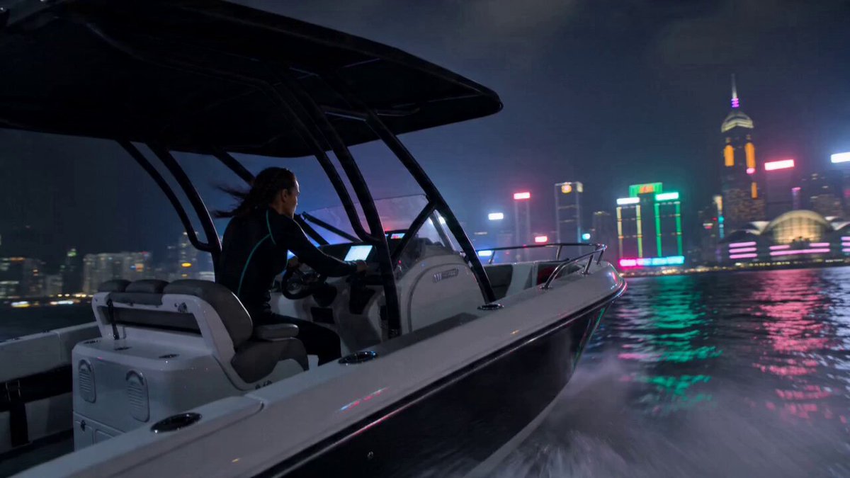 Hong Kong Harbor Speedboat Chase