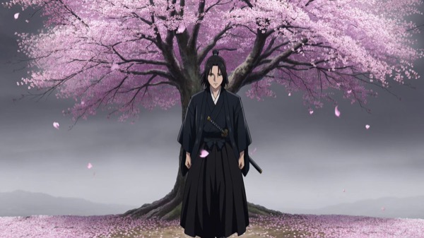 Samurai Under Cherry Tree