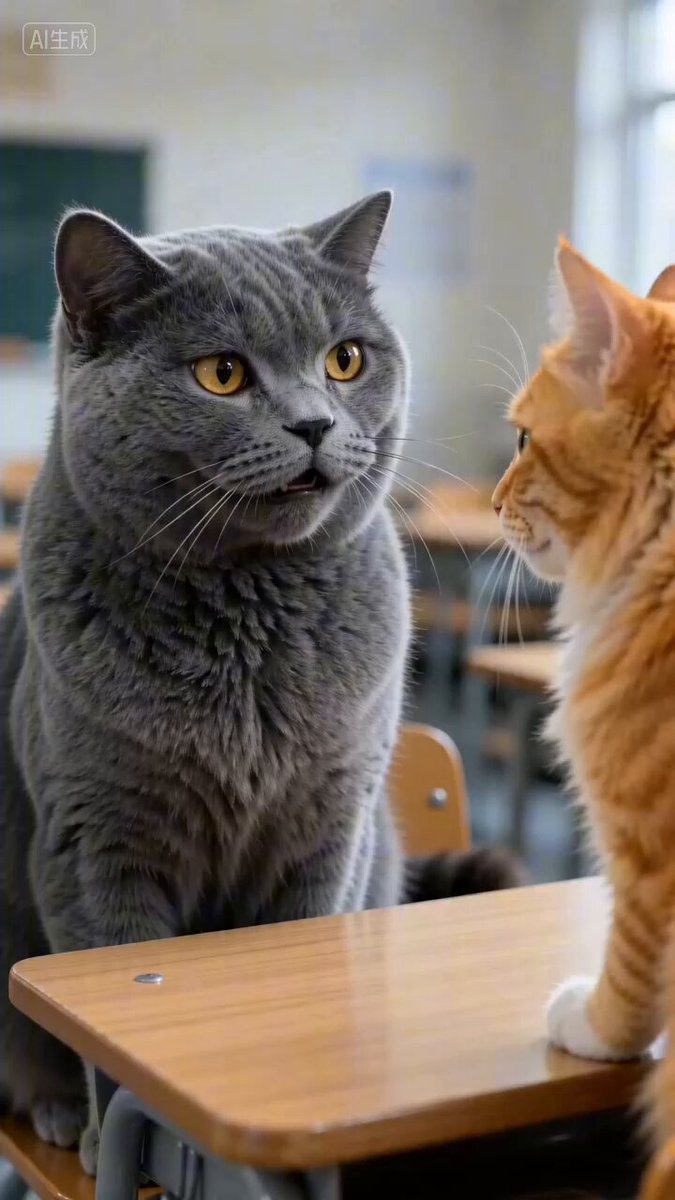 Funny Cat Classroom Prank