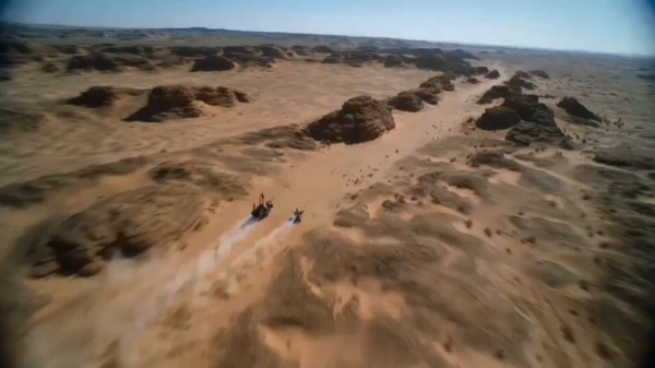 Cyberpunk Wuxia Flying Boat