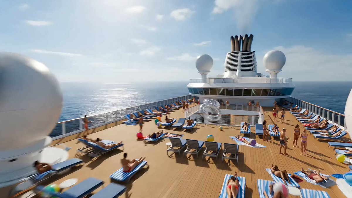 Luxury Cruise Ship - Single Take