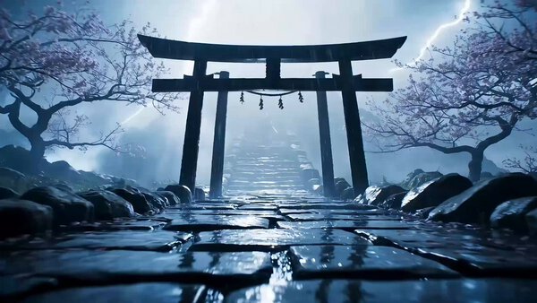 Samurai vs Thunder Dragon