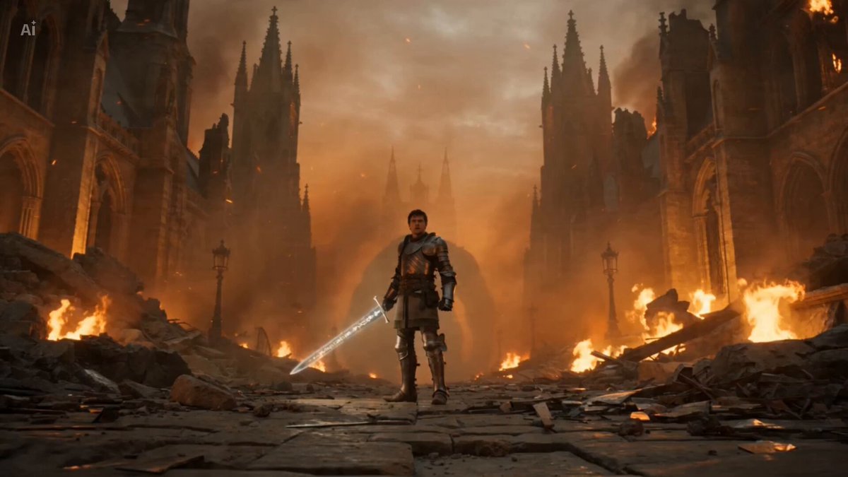 Fantasy Battle Scene