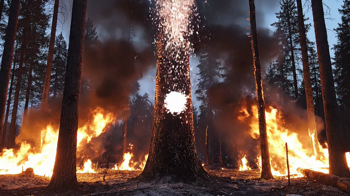 Forest Burns in Reverse