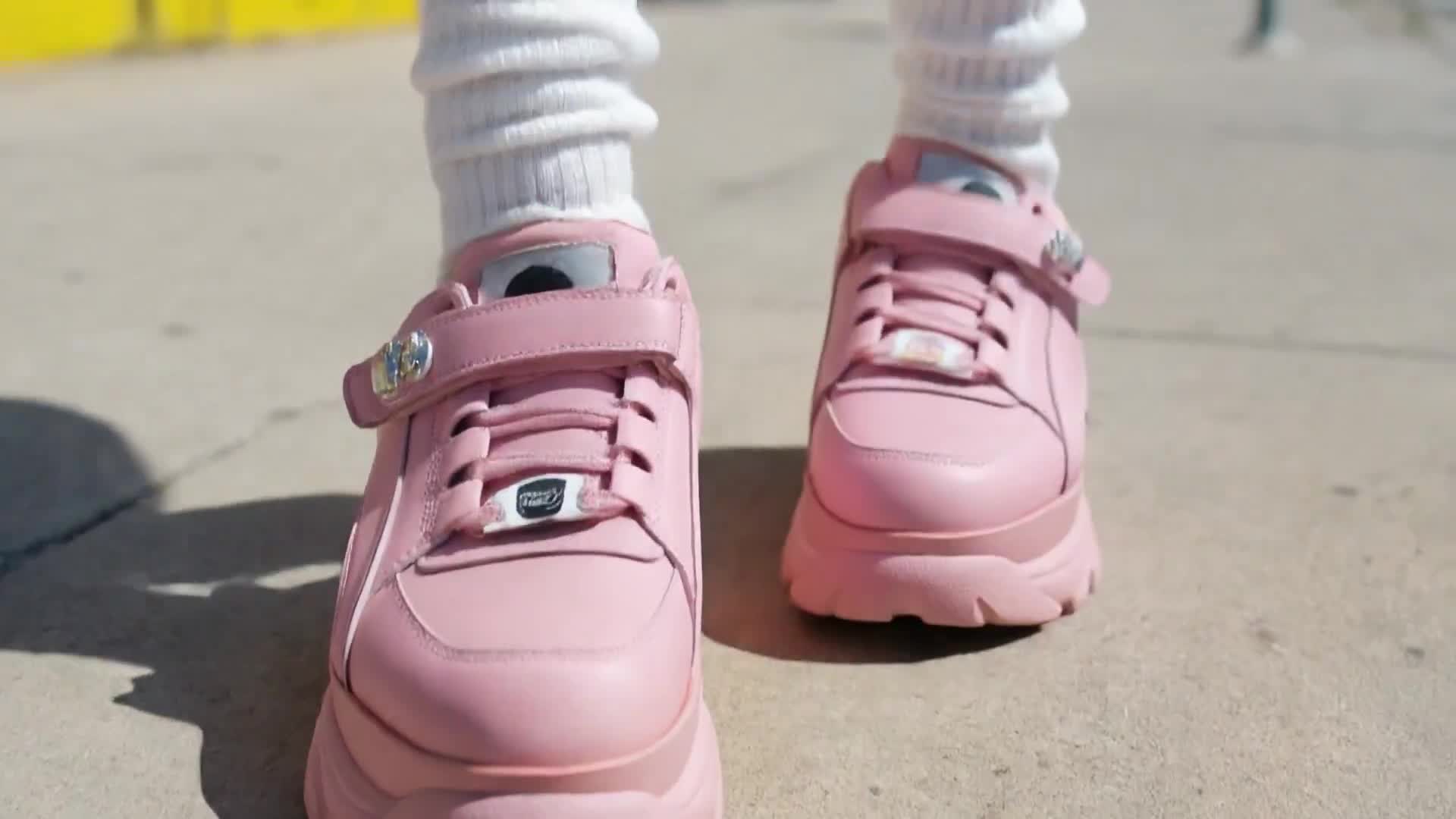 Colorful Street Fashion Jump