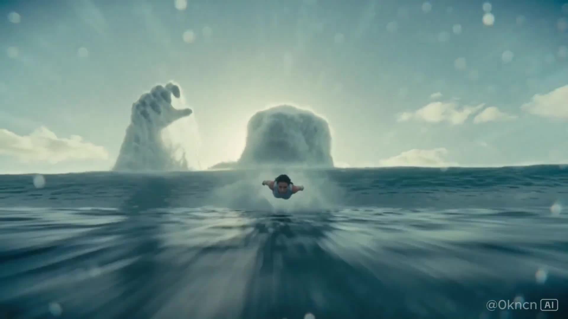 Extreme Low-Angle Water Chase