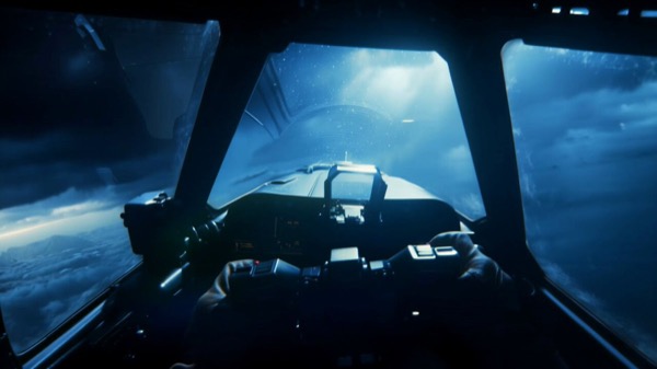 POV Pilot Storm Dive