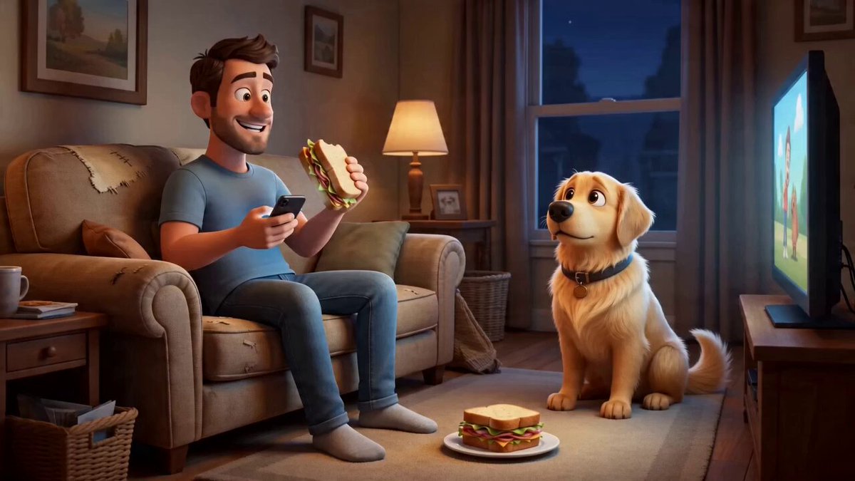 Pixar Style Dog Animation