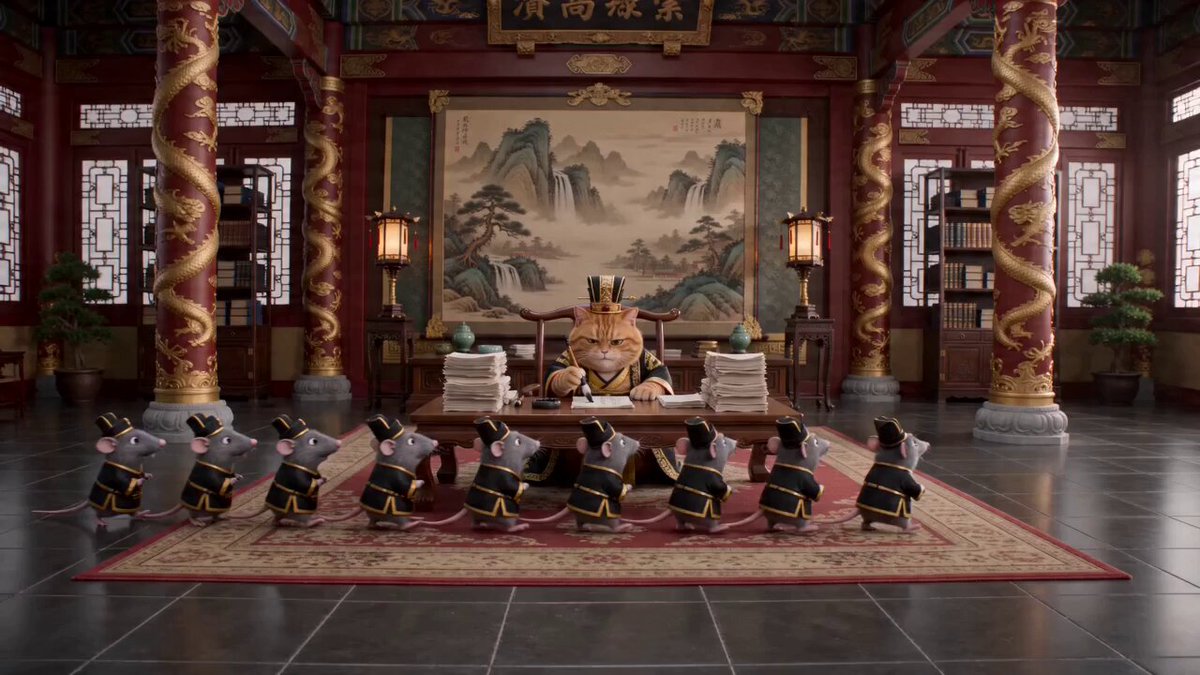 Cat Emperor Comedy Parody