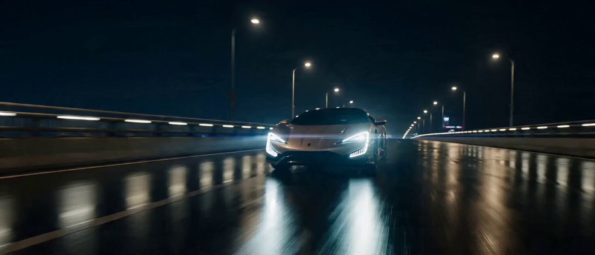 Asian Model Luxury Car Commercial