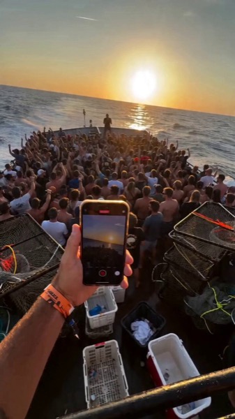 Fishing Boat Party Vibes