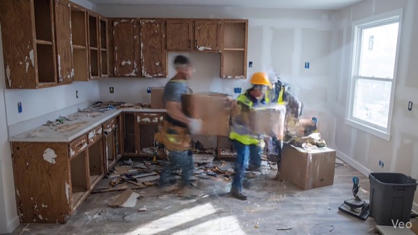 Kitchen Renovation Timelapse