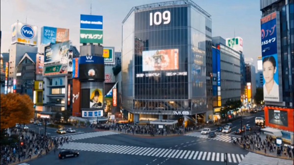 Shibuya Scramble Inception