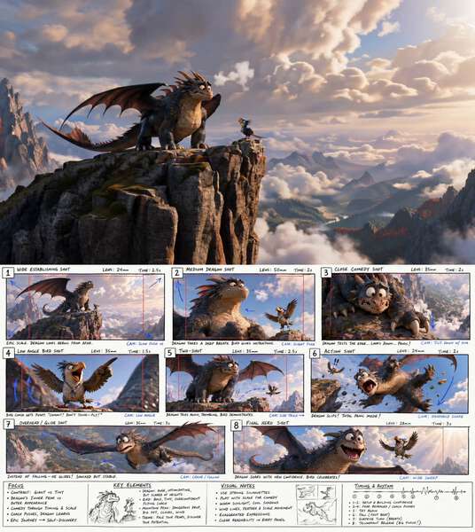 Dragon Flight Coach DreamWorks Style
