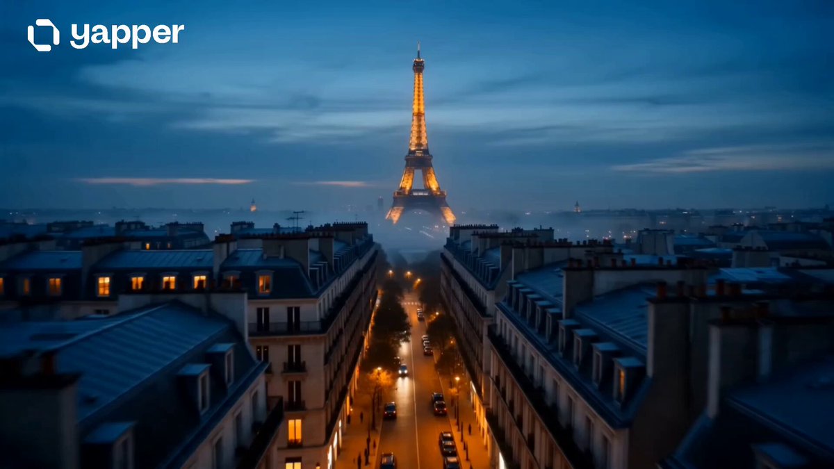 Paris Eiffel Tower Cinematic Travel
