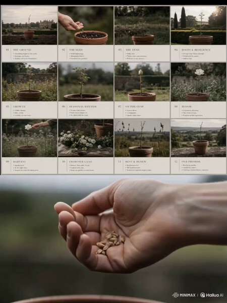 From Soil to Bloom Storyboard Animation