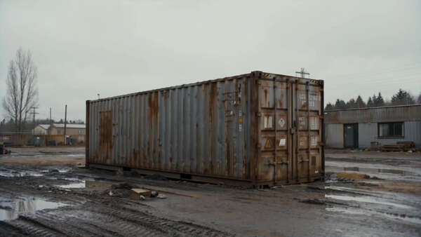 Rust to Luxury Container Transformation