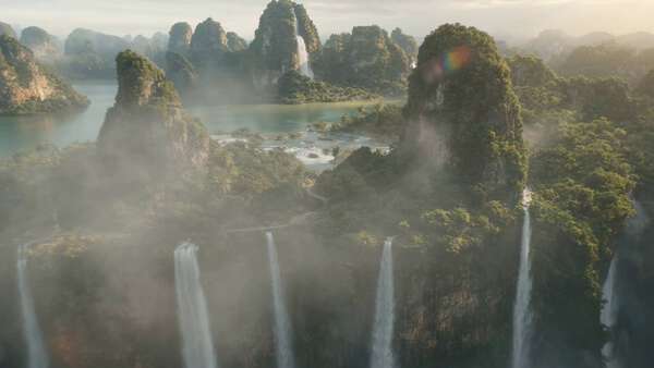 Tropical Waterfall Rider