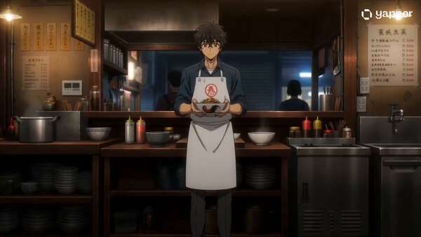Anime Street Food Cooking Short Film