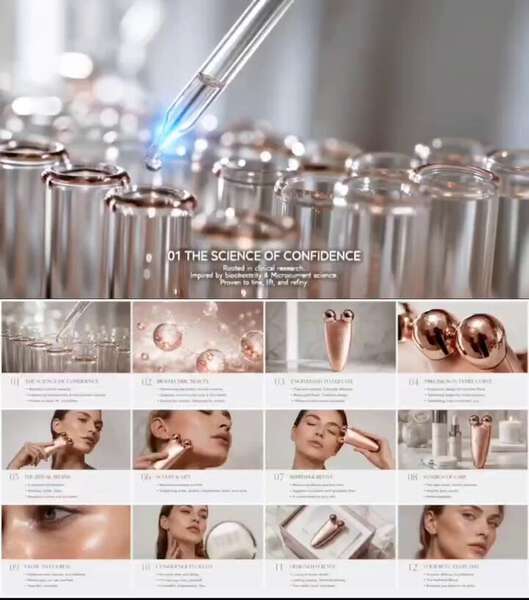Luxury Skincare Storyboard Animation