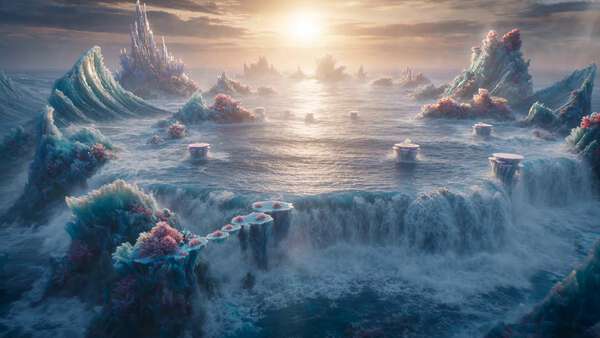 Fantasy Ocean Kingdom Epic Action Sequence