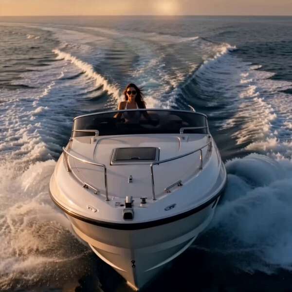 Luxury Speedboat Ocean Commercial