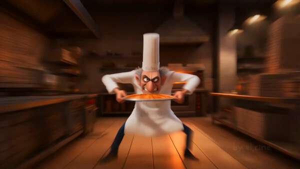 One-Minute Pixar-Quality 3D Animation