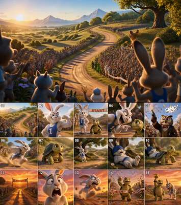 Aesop Fables Pixar Style Animation Episodes