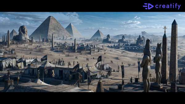 Ancient Desert Warfare Cinematic